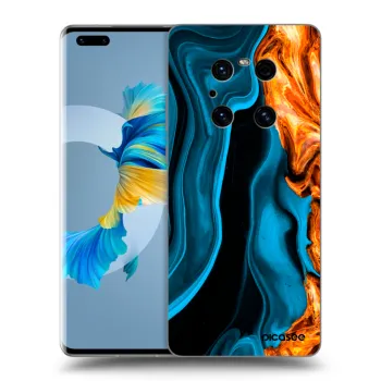 Θήκη για Huawei Mate 40 Pro - Gold blue