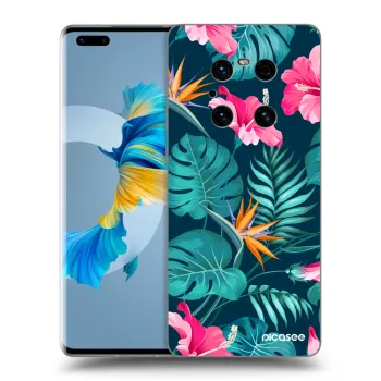 Θήκη για Huawei Mate 40 Pro - Pink Monstera