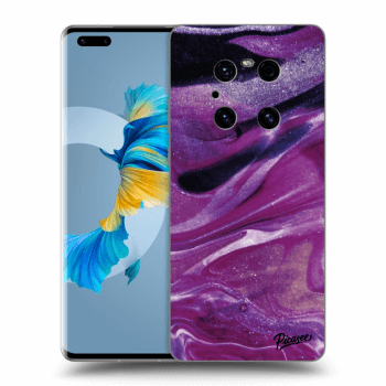 Θήκη για Huawei Mate 40 Pro - Purple glitter