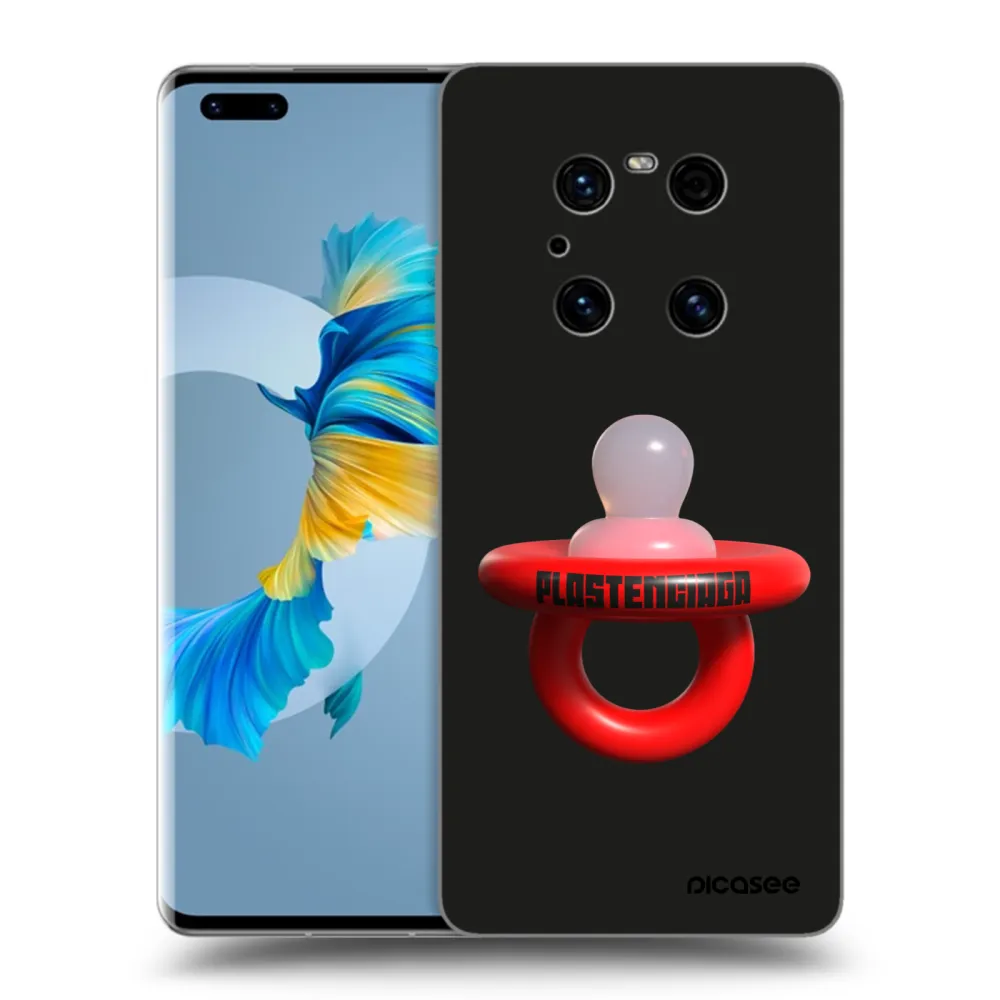 Picasee Μαύρη θήκη σιλικόνης για Huawei Mate 40 Pro - Le Dudel