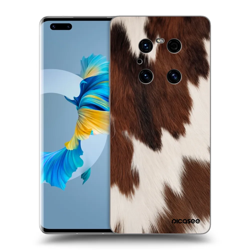 Picasee Μαύρη θήκη σιλικόνης για Huawei Mate 40 Pro - Rustica