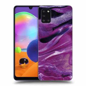 Θήκη για Samsung Galaxy A31 A315F - Purple glitter