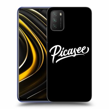 Θήκη για Xiaomi Poco M3 - Picasee - old logo - white