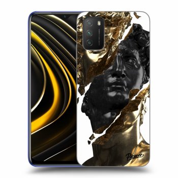 Θήκη για Xiaomi Poco M3 - Gold - Black