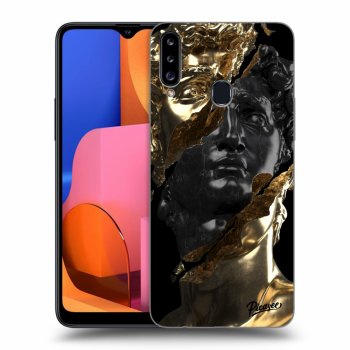 Θήκη για Samsung Galaxy A20s - Gold - Black