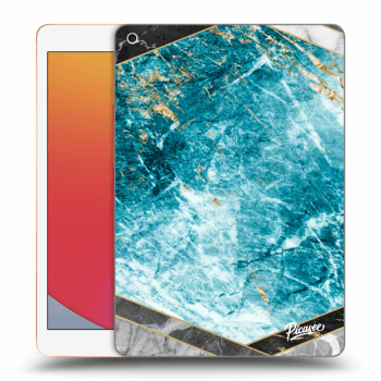 Θήκη για Apple iPad 10.2" 2020 (8. gen) - Blue geometry