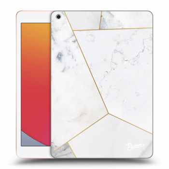 Θήκη για Apple iPad 10.2" 2020 (8. gen) - White tile