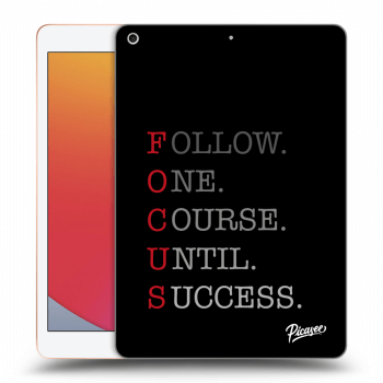 Picasee διαφανής θήκη σιλικόνης Apple iPad 10.2" 2020 (8. gen) - Focus