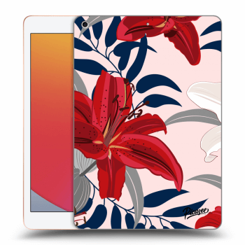 Θήκη για Apple iPad 10.2" 2020 (8. gen) - Red Lily