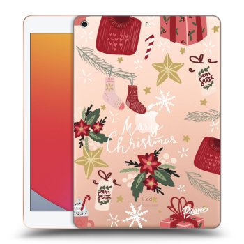 Picasee διαφανής θήκη σιλικόνης Apple iPad 10.2" 2020 (8. gen) - Christmas