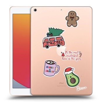 Θήκη για Apple iPad 10.2" 2020 (8. gen) - Christmas Stickers