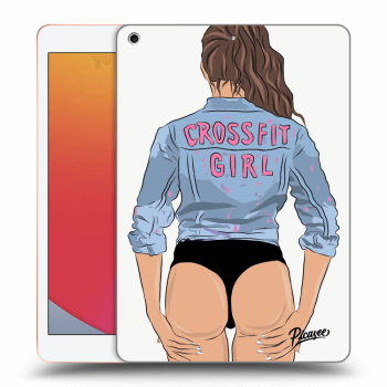 Θήκη για Apple iPad 10.2" 2020 (8. gen) - Crossfit girl - nickynellow