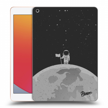 Picasee διαφανής θήκη σιλικόνης Apple iPad 10.2" 2020 (8. gen) - Astronaut