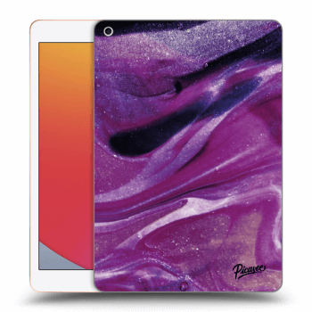 Θήκη για Apple iPad 10.2" 2020 (8. gen) - Purple glitter
