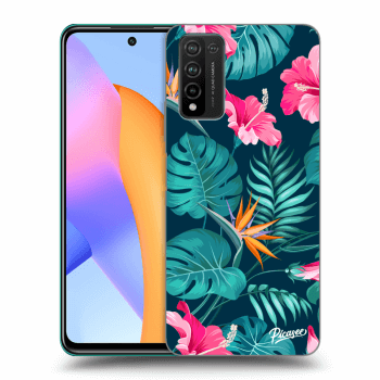 Θήκη για Honor 10X Lite - Pink Monstera