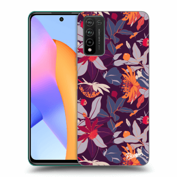 Θήκη για Honor 10X Lite - Purple Leaf