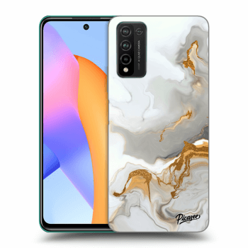 Picasee Μαύρη θήκη σιλικόνης για Honor 10X Lite - Her