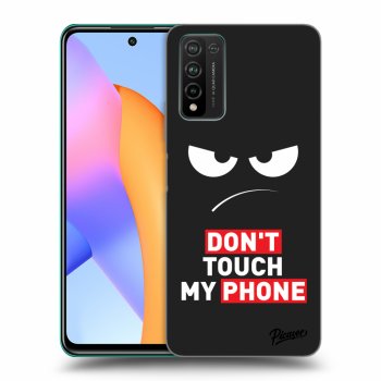 Θήκη για Honor 10X Lite - Angry Eyes - Transparent