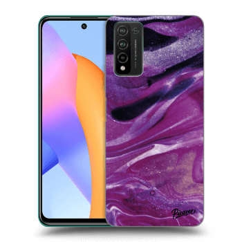 Θήκη για Honor 10X Lite - Purple glitter