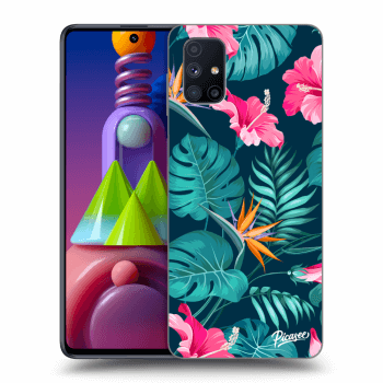 Θήκη για Samsung Galaxy M51 M515F - Pink Monstera