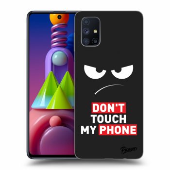 Θήκη για Samsung Galaxy M51 M515F - Angry Eyes - Transparent