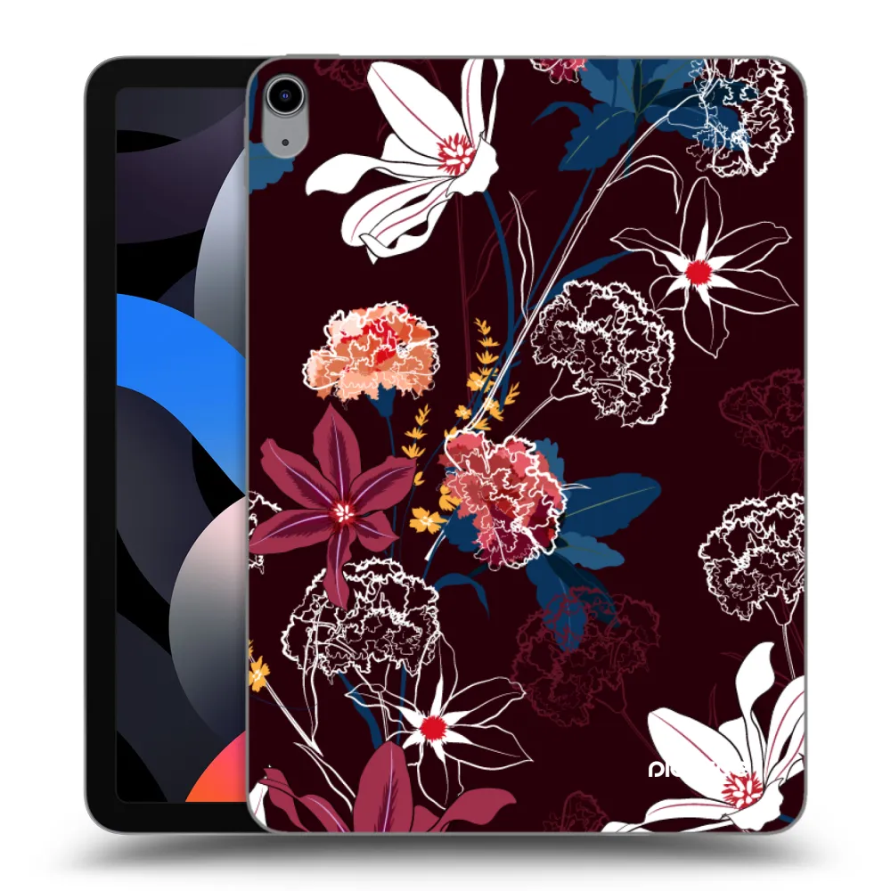 Picasee διαφανής θήκη σιλικόνης Apple iPad Air 4 10.9" 2020 - Dark Meadow