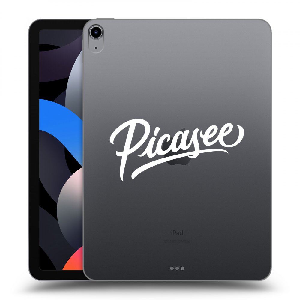 Picasee διαφανής θήκη σιλικόνης Apple iPad Air 4 10.9" 2020 - Picasee - old logo - white