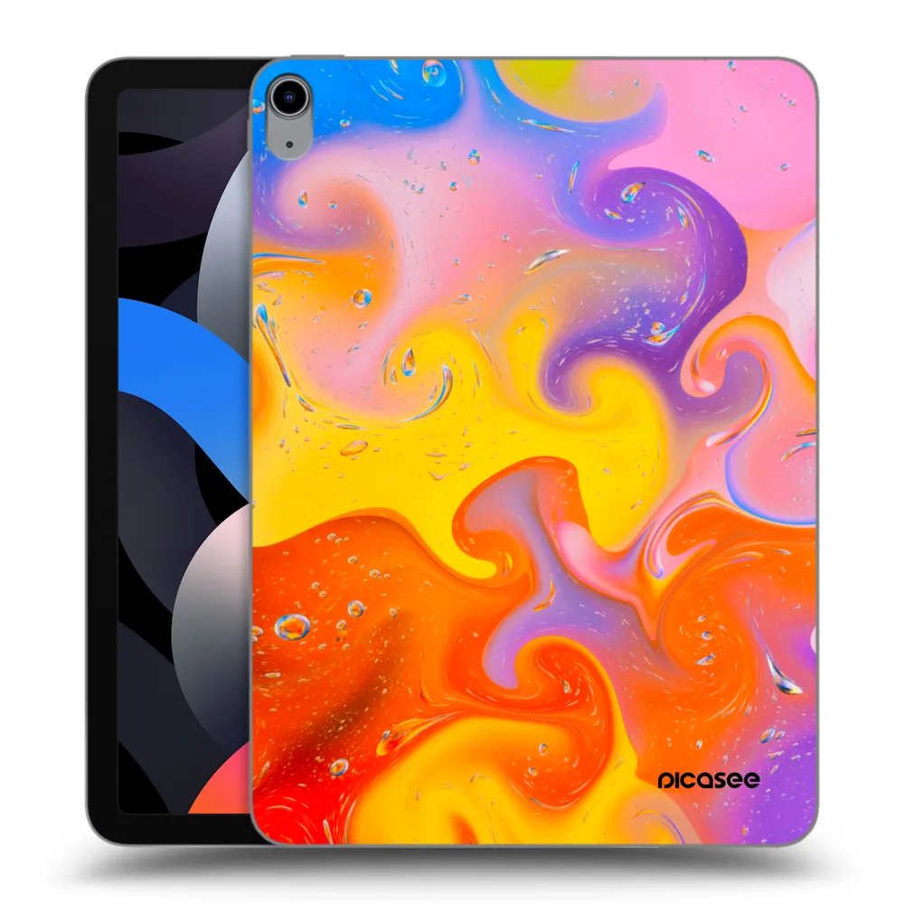 Picasee διαφανής θήκη σιλικόνης Apple iPad Air 4 10.9" 2020 - Bubbles