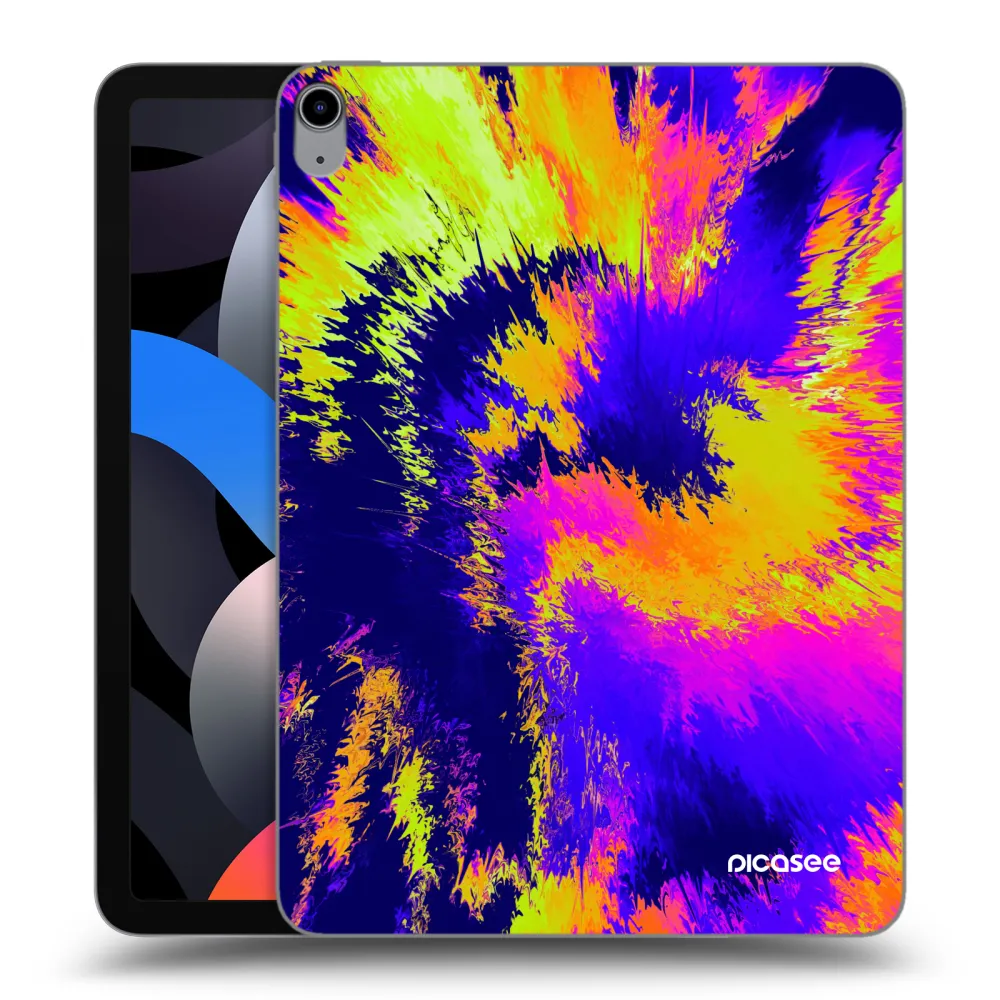 Picasee διαφανής θήκη σιλικόνης Apple iPad Air 4 10.9" 2020 - Burn