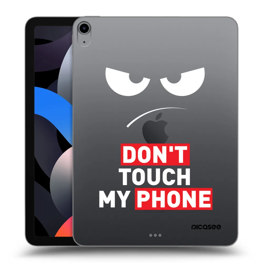 Picasee διαφανής θήκη σιλικόνης Apple iPad Air 4 10.9" 2020 - Angry Eyes - Transparent