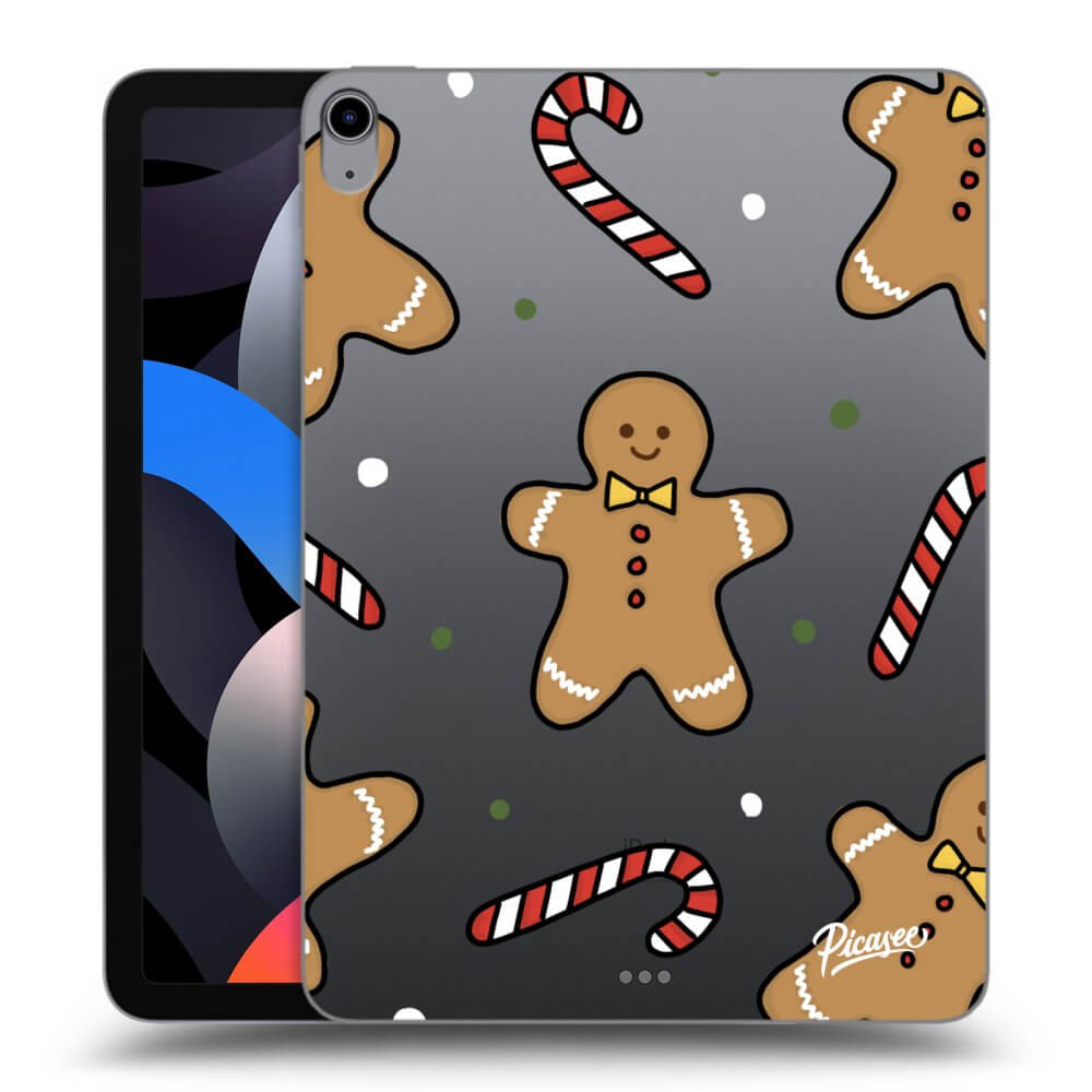 Picasee διαφανής θήκη σιλικόνης Apple iPad Air 4 10.9" 2020 - Gingerbread