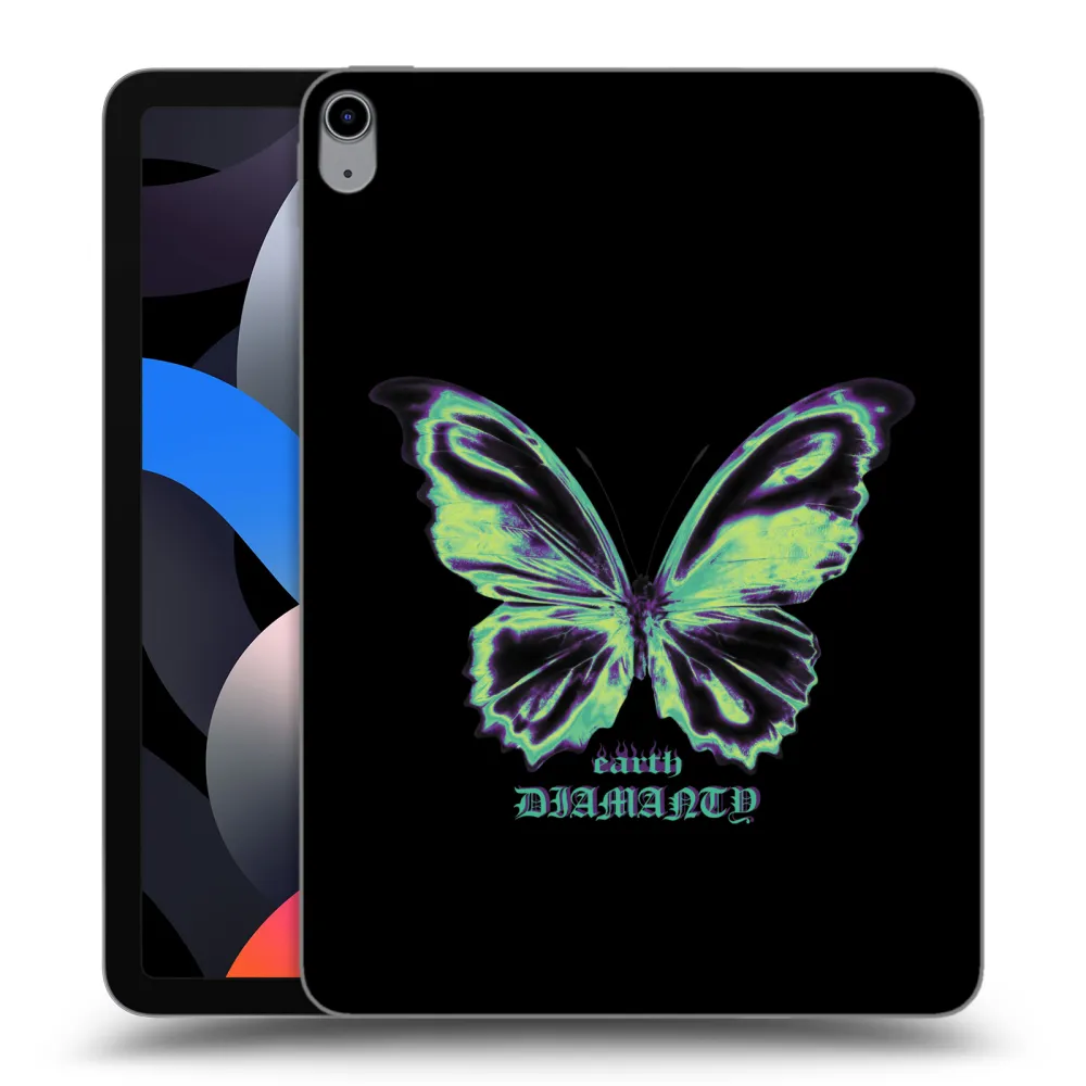 Picasee διαφανής θήκη σιλικόνης Apple iPad Air 4 10.9" 2020 - Diamanty Blue