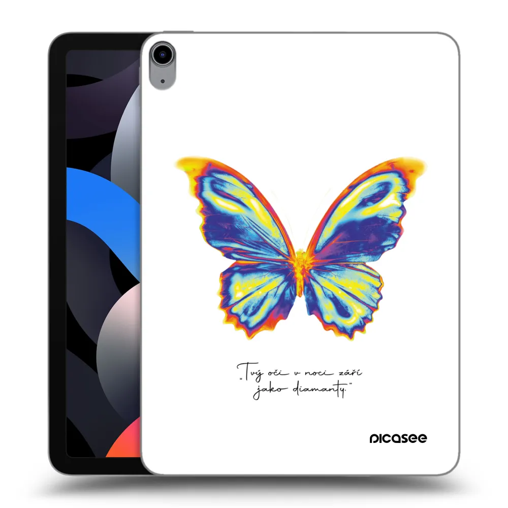 Picasee διαφανής θήκη σιλικόνης Apple iPad Air 4 10.9" 2020 - Diamanty White