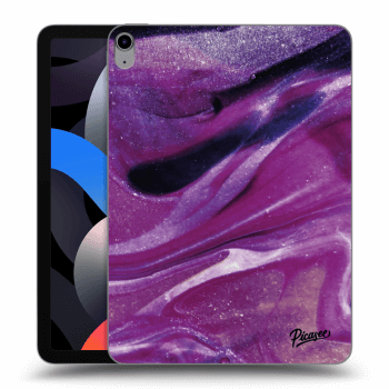 Θήκη για Apple iPad Air 4 10.9" 2020 - Purple glitter