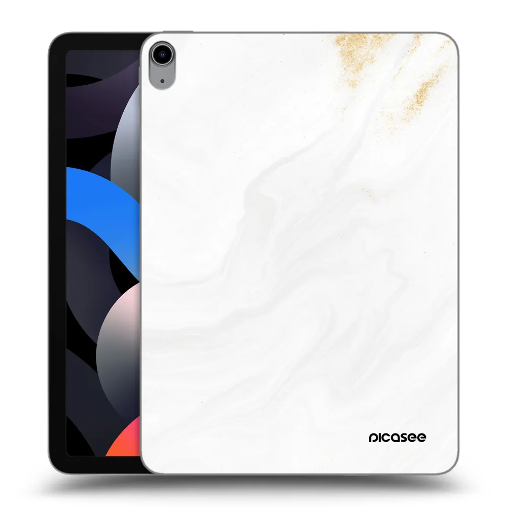 Picasee διαφανής θήκη σιλικόνης Apple iPad Air 4 10.9" 2020 - White