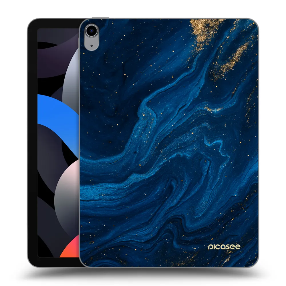 Picasee διαφανής θήκη σιλικόνης Apple iPad Air 4 10.9" 2020 - Blue