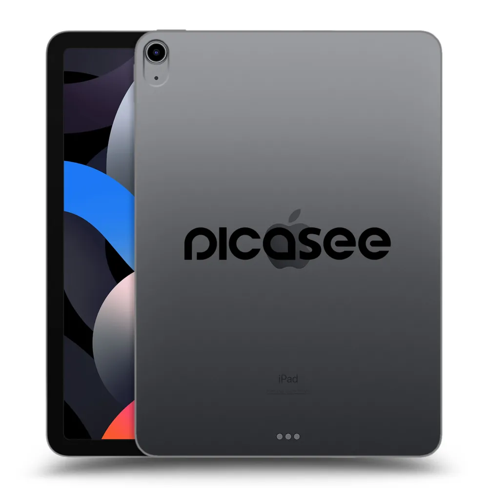 Picasee διαφανής θήκη σιλικόνης Apple iPad Air 4 10.9" 2020 - Picasee - new logo - black