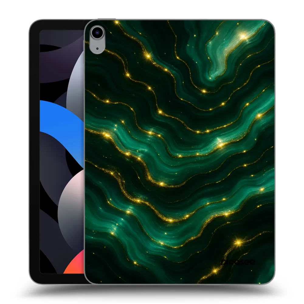Picasee διαφανής θήκη σιλικόνης Apple iPad Air 4 10.9" 2020 - Emerald