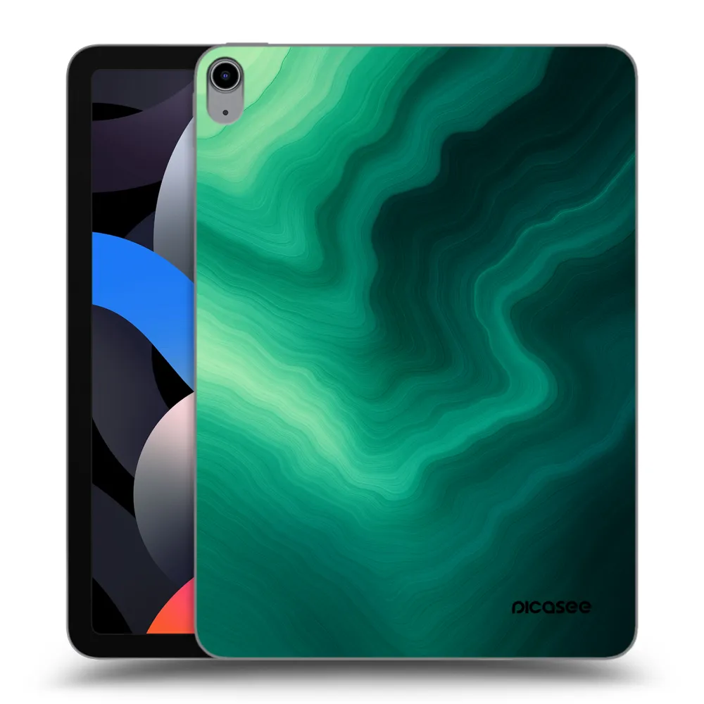 Picasee διαφανής θήκη σιλικόνης Apple iPad Air 4 10.9" 2020 - Malachite