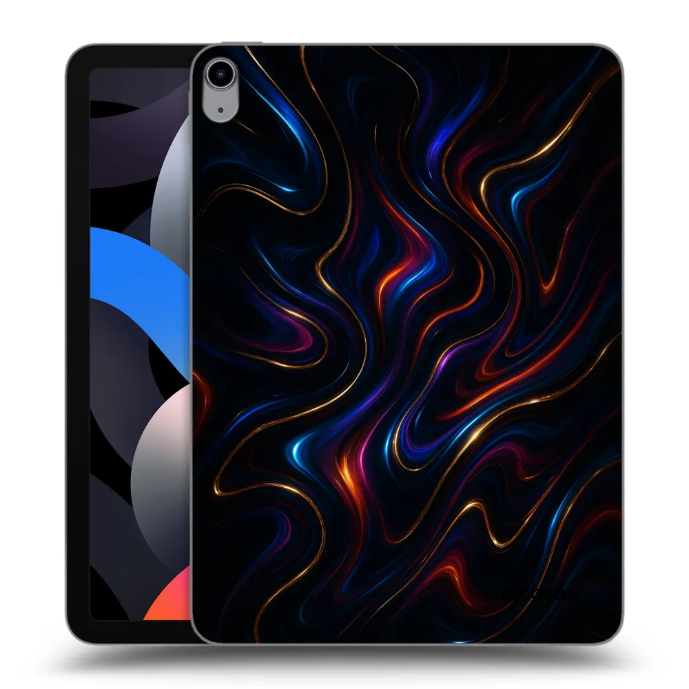 Picasee διαφανής θήκη σιλικόνης Apple iPad Air 4 10.9" 2020 - Noir
