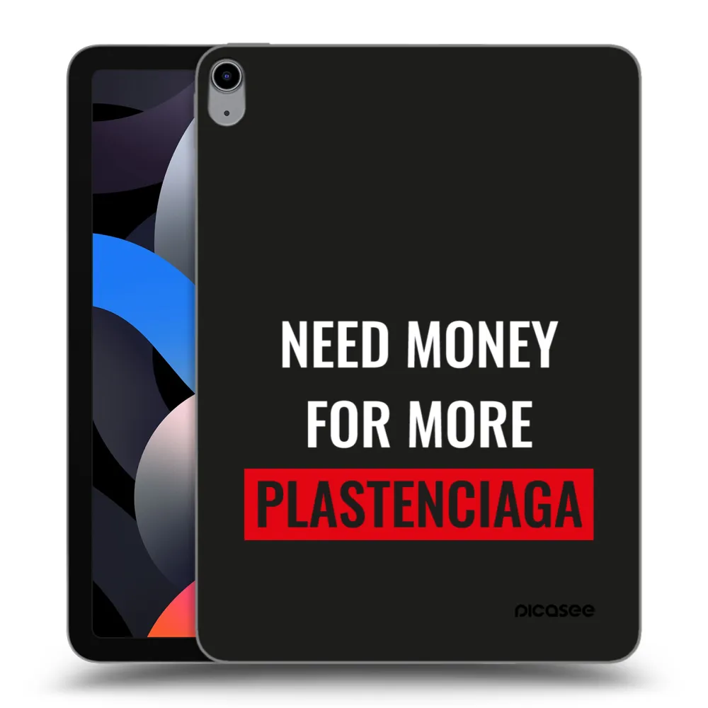 Picasee διαφανής θήκη σιλικόνης Apple iPad Air 4 10.9" 2020 - More PLASTENCIAGA