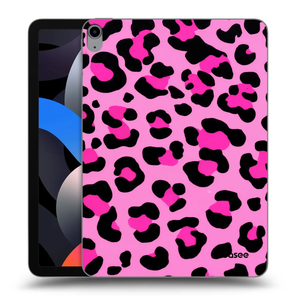 Picasee διαφανής θήκη σιλικόνης Apple iPad Air 4 10.9" 2020 - Pink Tiger