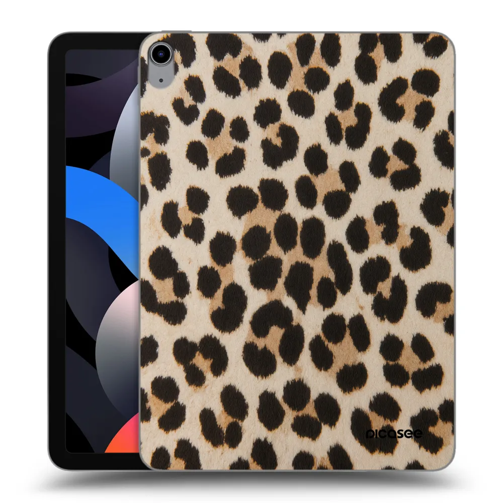 Picasee διαφανής θήκη σιλικόνης Apple iPad Air 4 10.9" 2020 - Brown Tiger