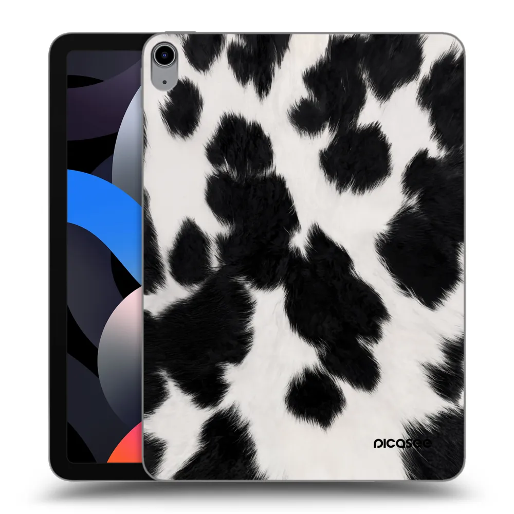 Picasee διαφανής θήκη σιλικόνης Apple iPad Air 4 10.9" 2020 - Black Moo