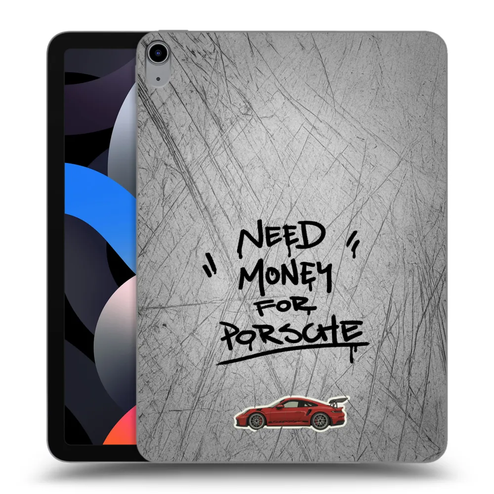 Picasee διαφανής θήκη σιλικόνης Apple iPad Air 4 10.9" 2020 - Grey Drift