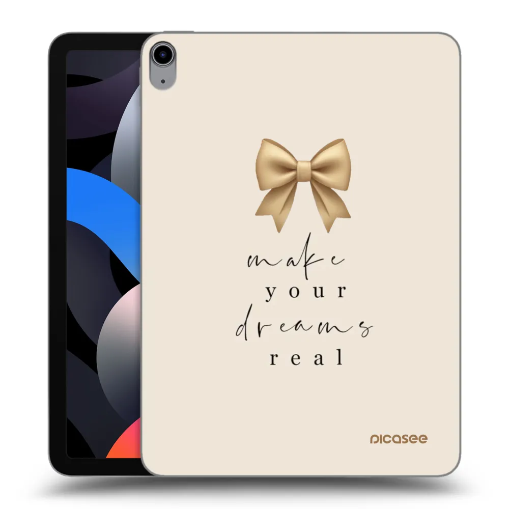 Picasee διαφανής θήκη σιλικόνης Apple iPad Air 4 10.9" 2020 - Golden Dream