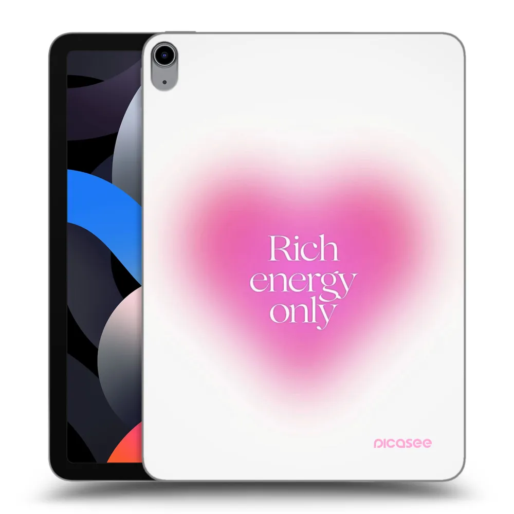 Picasee διαφανής θήκη σιλικόνης Apple iPad Air 4 10.9" 2020 - Rich Energy