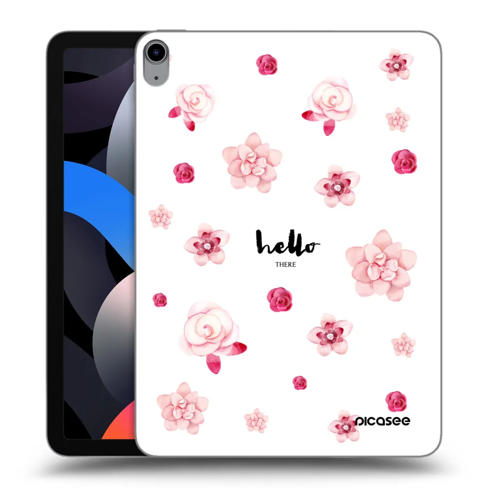 Picasee διαφανής θήκη σιλικόνης Apple iPad Air 4 10.9" 2020 - Hello there