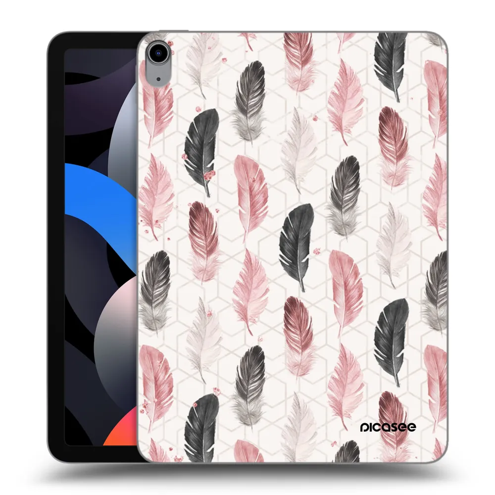 Picasee διαφανής θήκη σιλικόνης Apple iPad Air 4 10.9" 2020 - Feather 2