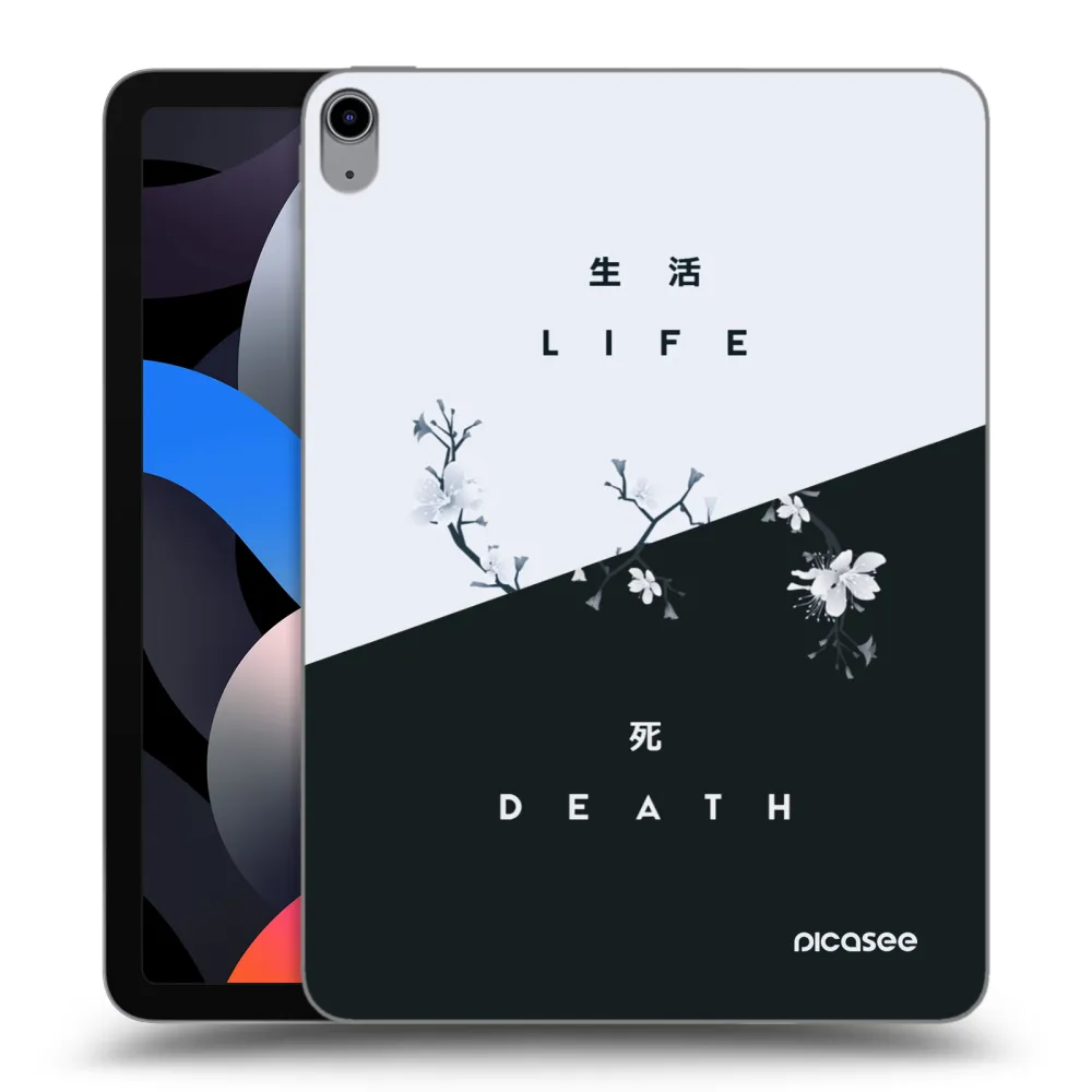 Picasee διαφανής θήκη σιλικόνης Apple iPad Air 4 10.9" 2020 - Life - Death
